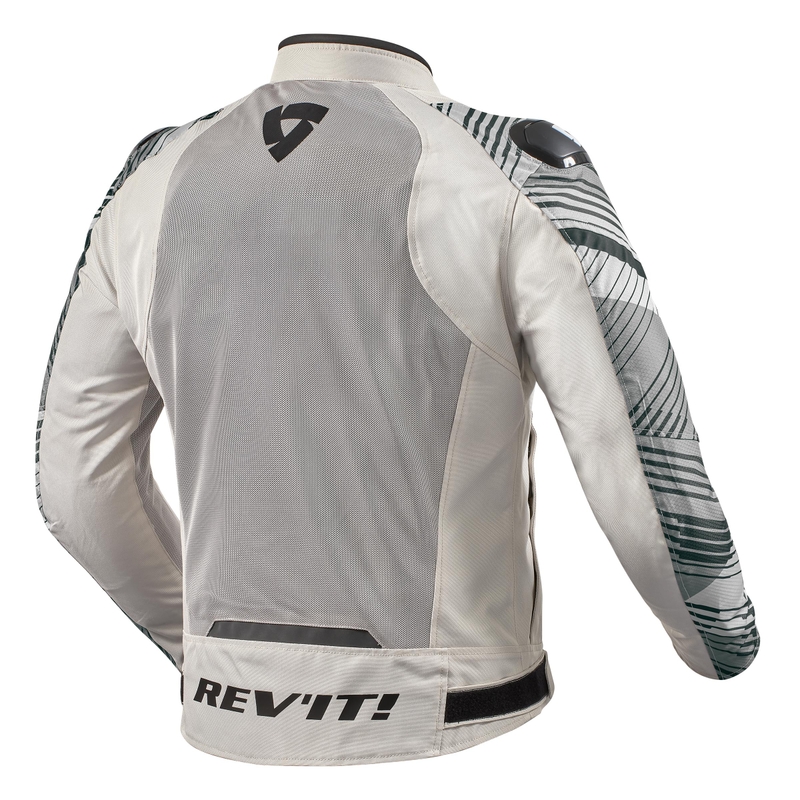 Revit Apex Air H2O jasnoszaro-czarna kurtka motocyklowa wyprzedaż