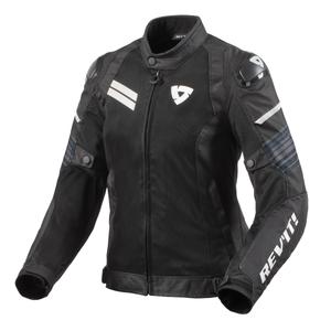 Damska kurtka motocyklowa Revit Apex Air H2O czarno-biała wyprzedaż výprodej