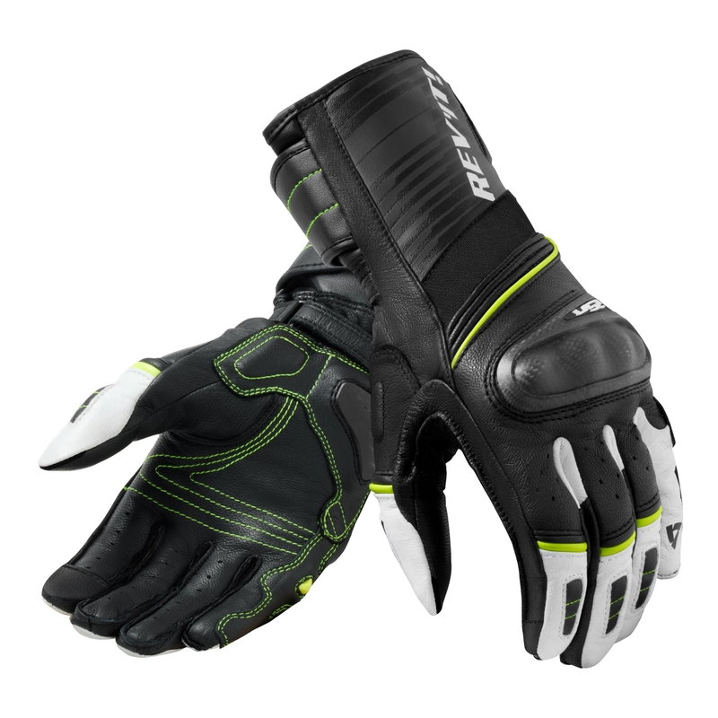 Rękawice motocyklowe Revit RSR 4 czarno-fluo żółte