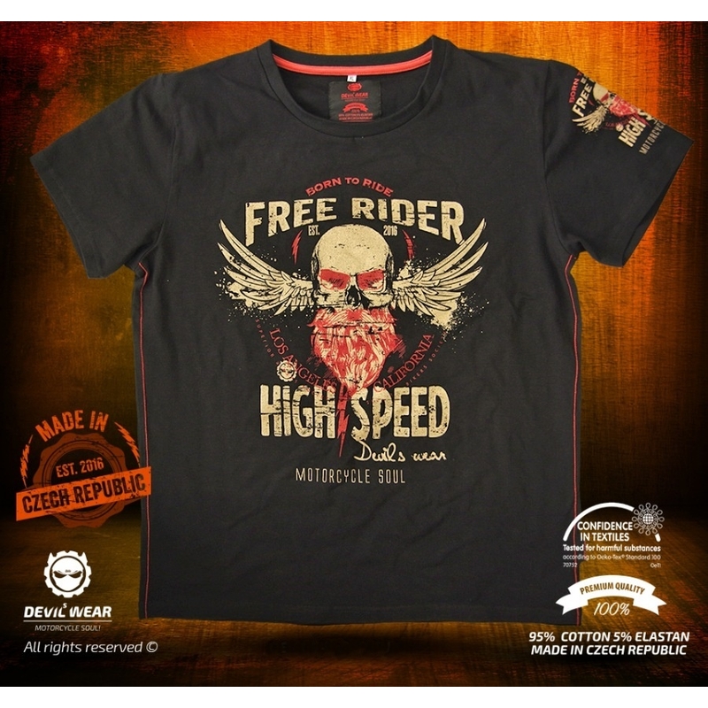 Męska koszulka Devils Wear - Free Rider High Speed