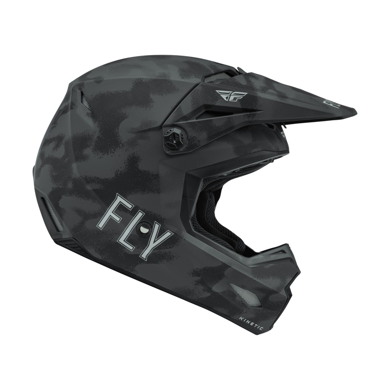 Kask motocrossowy FLY Racing Kinetic Drift black-grey-camo