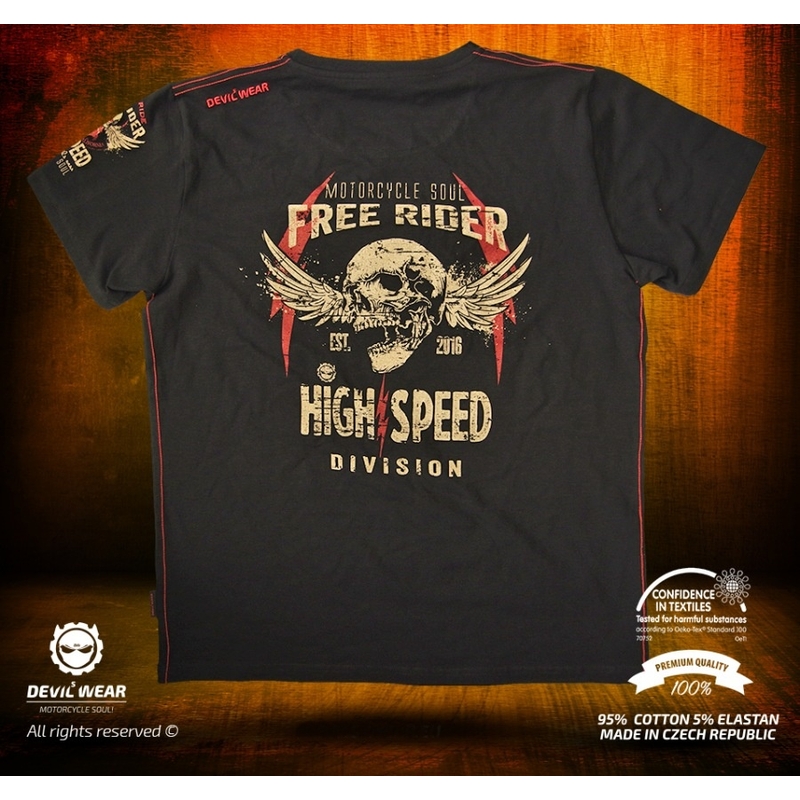 Męska koszulka Devils Wear - Free Rider High Speed