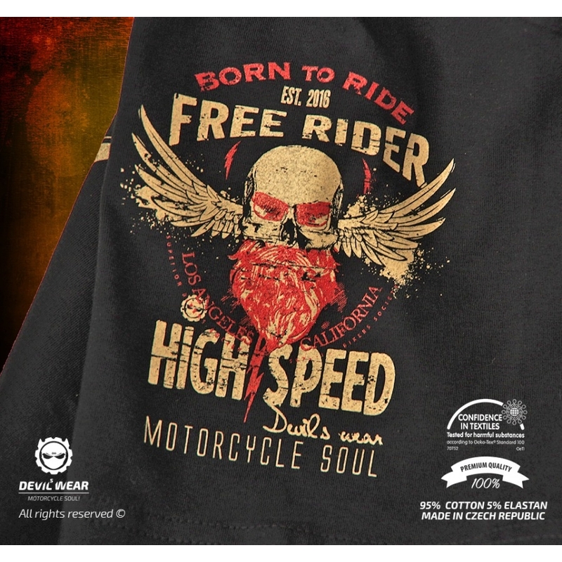 Męska koszulka Devils Wear - Free Rider High Speed
