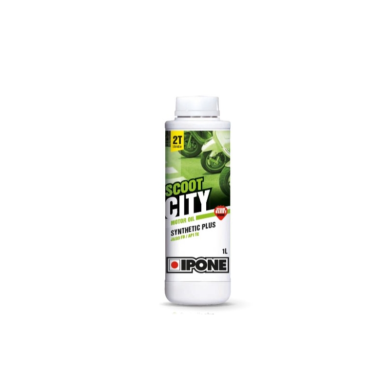 Olej Ipone Scoot City 2T Synthetic Plus truskawka 1 l