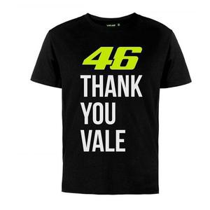 Koszulka dziecięca VR46 Valentino Rossi "Thank you Vale" czarna