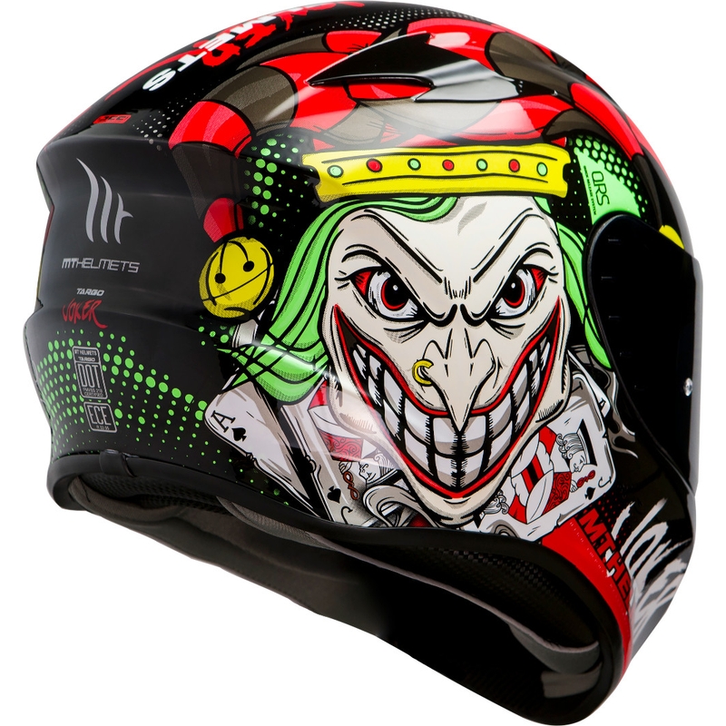Integralny kask motocyklowy MT Targo Joker czarny