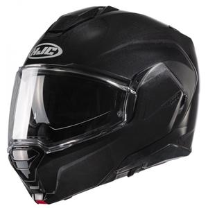 Składany kask motocyklowy HJC I100 Solid metal black