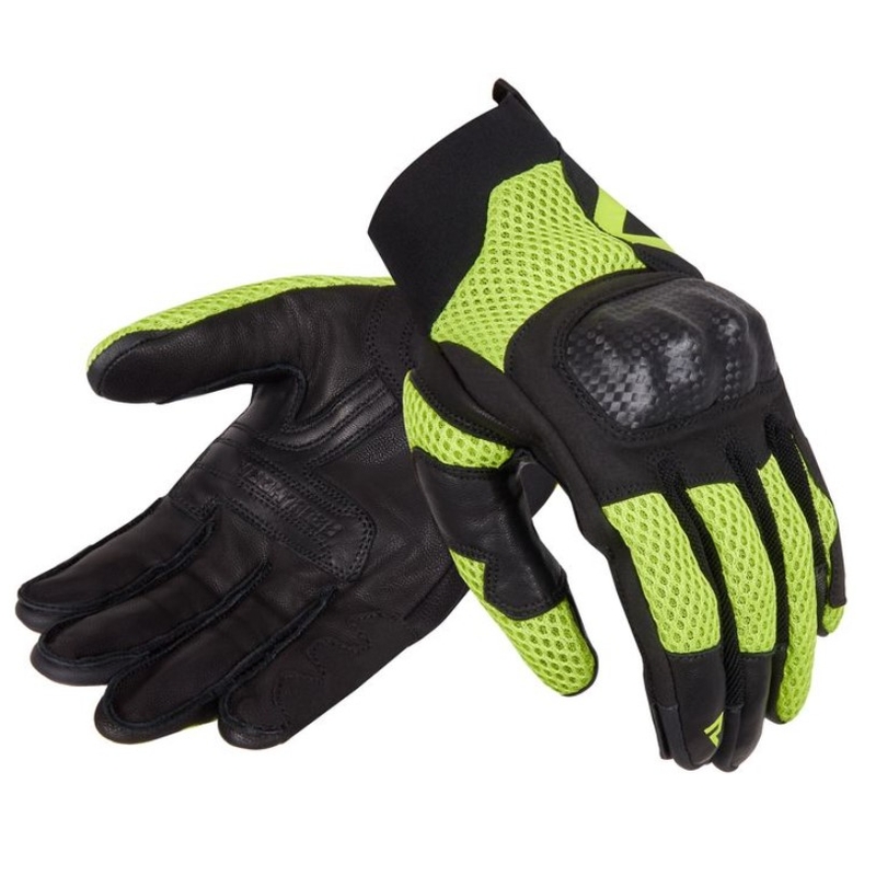 Damskie rękawice motocyklowe Rebelhorn Gap III black-fluo yellow wyprzedaż