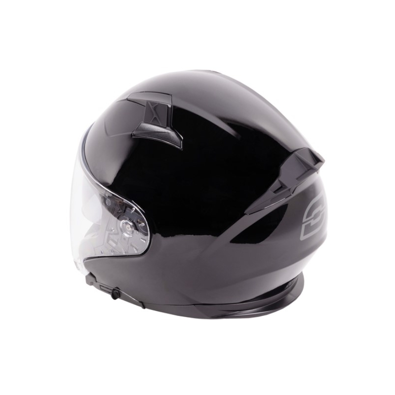 Ozone Square Open kask motocyklowy czarny połysk