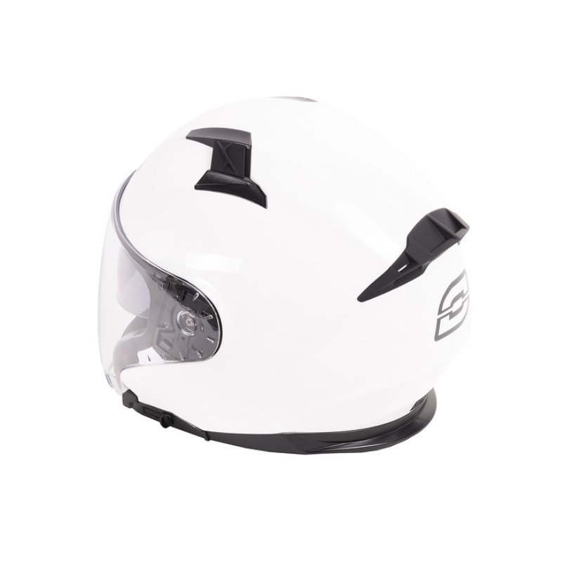 Ozone Square Open kask motocyklowy biały