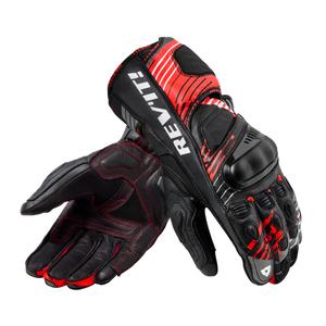 Revit Apex rękawice motocyklowe czarno-czerwone wyprzedaż