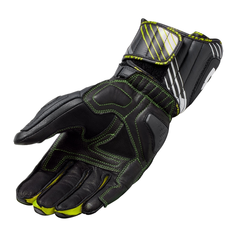 Rękawice motocyklowe Revit Apex czarno-fluo żółte wyprzedaż