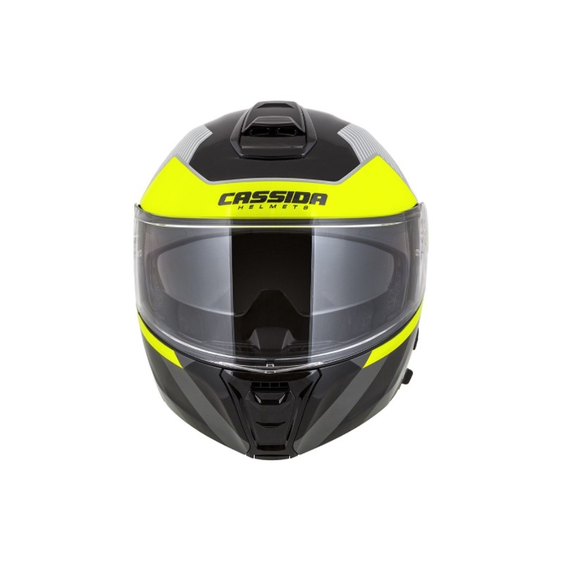 Kask motocyklowy Cassida Modulo 2.0 Profile white-grey-black-fluo yellow