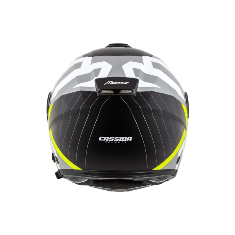 Kask motocyklowy Cassida Modulo 2.0 Profile white-grey-black-fluo yellow