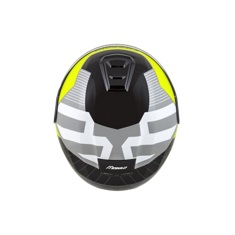 Kask motocyklowy Cassida Modulo 2.0 Profile white-grey-black-fluo yellow