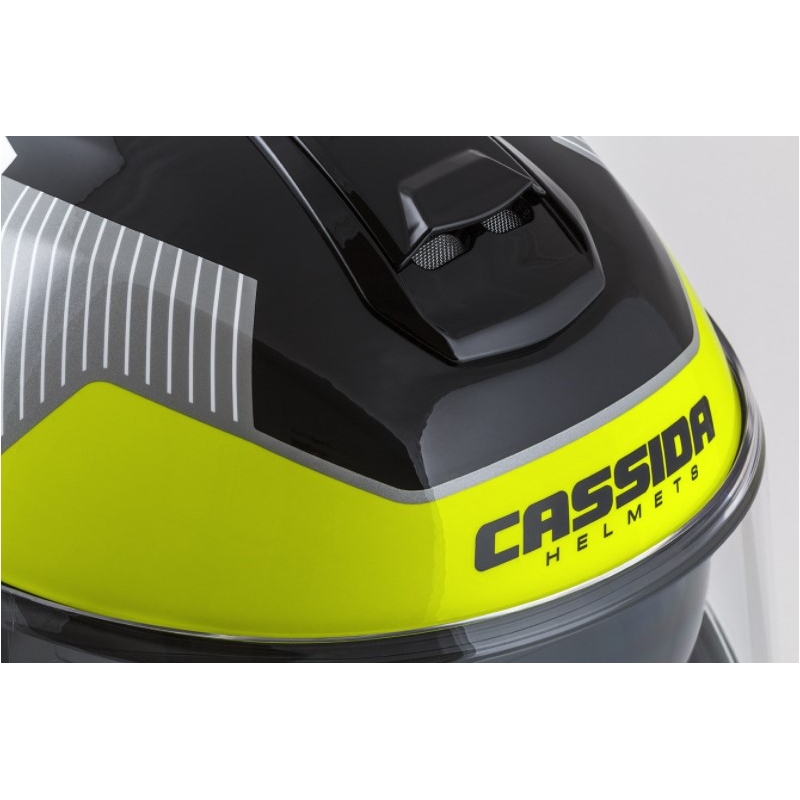 Kask motocyklowy Cassida Modulo 2.0 Profile white-grey-black-fluo yellow