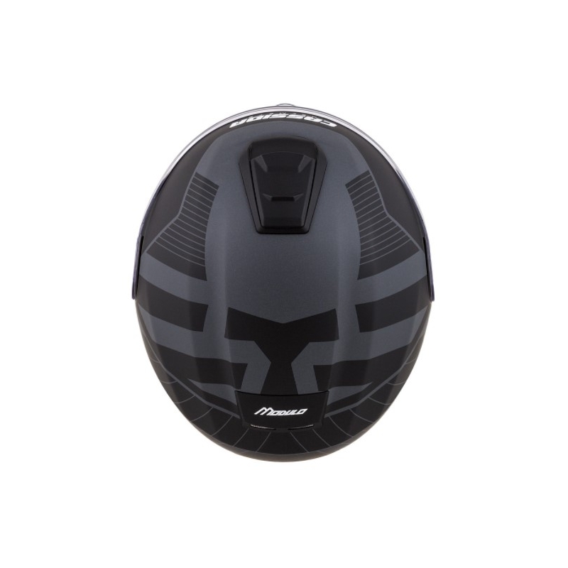 Kask motocyklowy Cassida Modulo 2.0 Profile Vision szaro-czarny