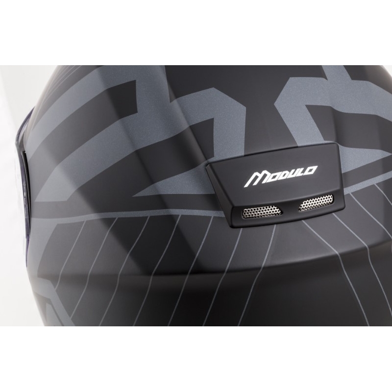 Kask motocyklowy Cassida Modulo 2.0 Profile Vision szaro-czarny