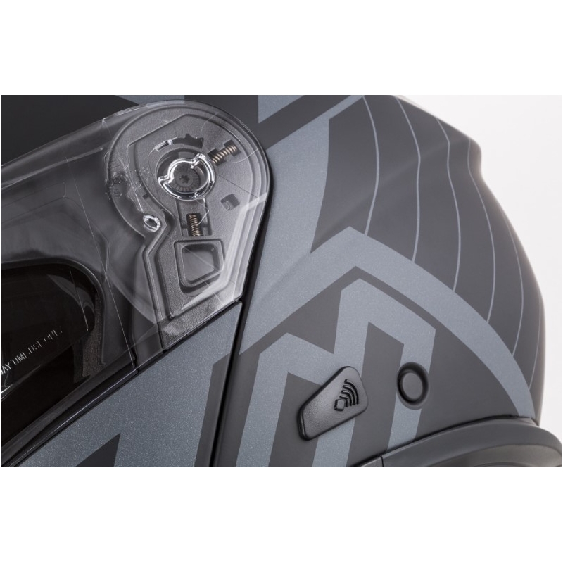 Kask motocyklowy Cassida Modulo 2.0 Profile Vision szaro-czarny