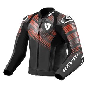 Revit Apex czarna-fluo czerwona kurtka motocyklowa wyprzedaż