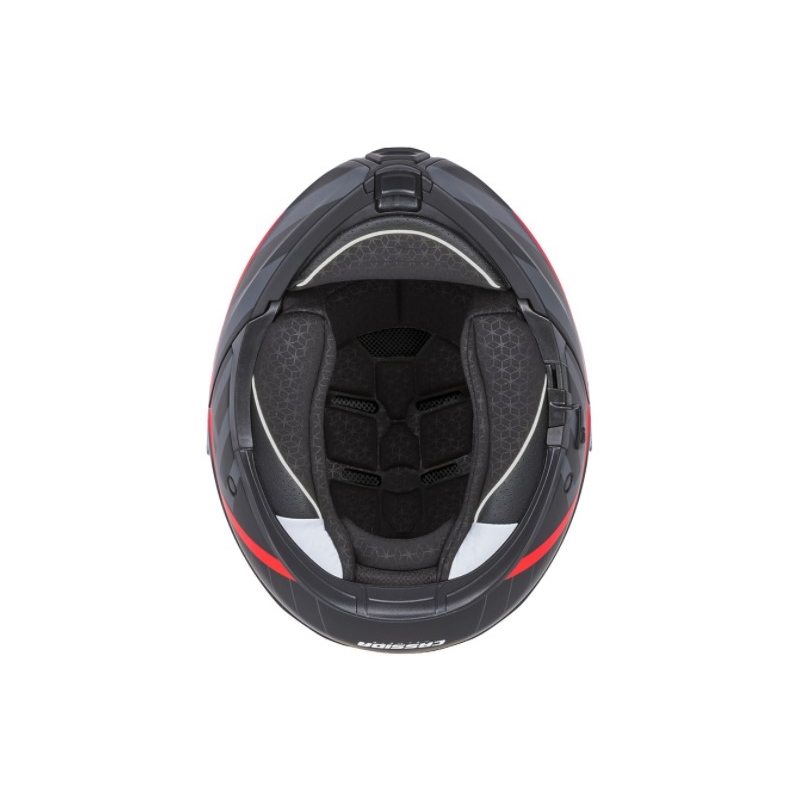 Kask motocyklowy Cassida Modulo 2.0 Profile red-grey-black z klapką