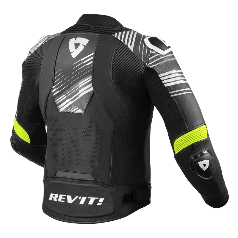 Revit Apex czarna-fluo żółta kurtka motocyklowa wyprzedaż