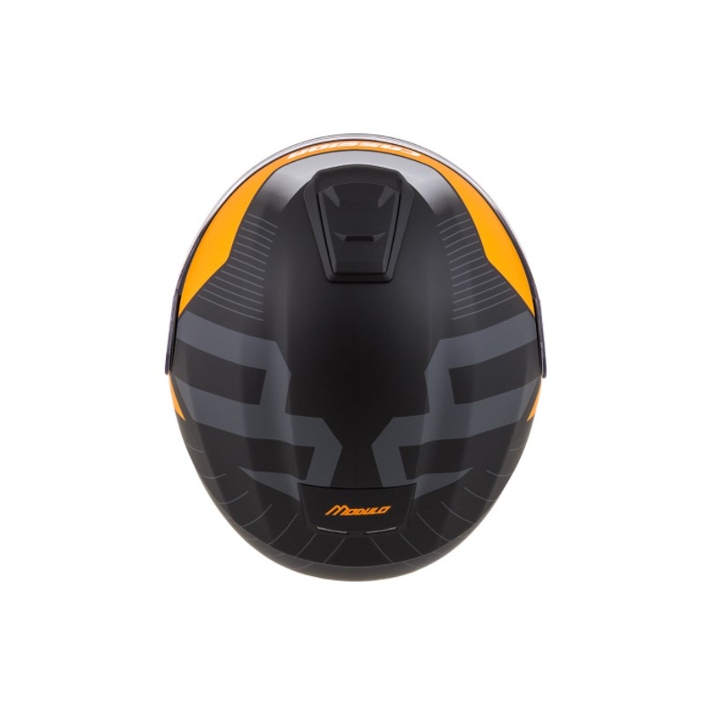 Kask motocyklowy Cassida Modulo 2.0 Profile black-grey-orange flip-up wyprzedaż