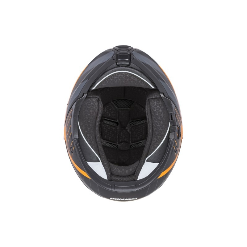Kask motocyklowy Cassida Modulo 2.0 Profile black-grey-orange flip-up wyprzedaż