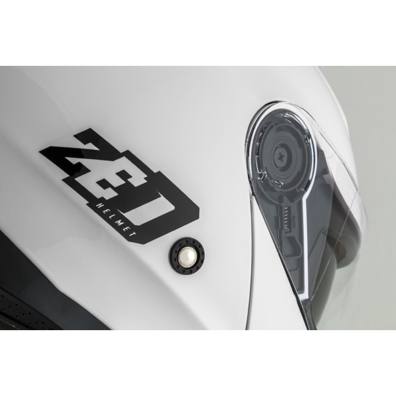 Kask szczękowy na motocykl ZED F18 biały