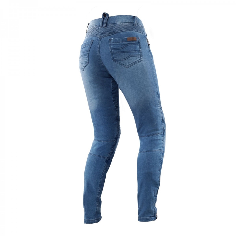 Damskie jeansy motocyklowe Shima Jess niebieskie