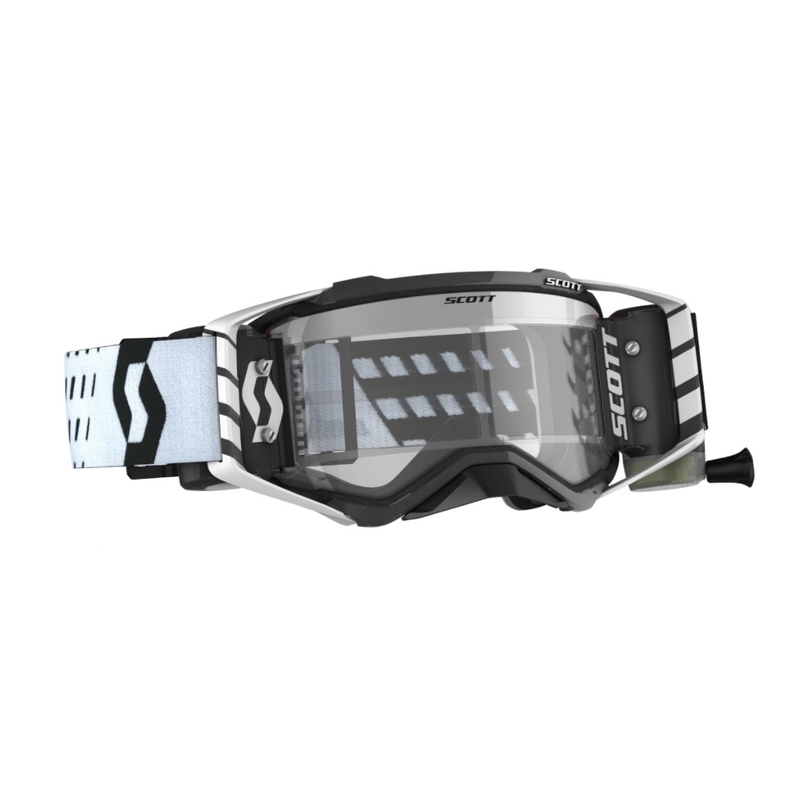 Gogle motocrossowe SCOTT Prospect WFS 22 czarno-białe