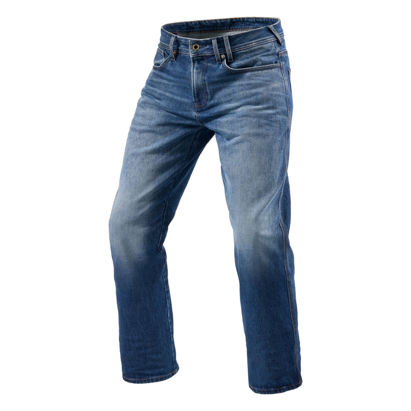 Jeansy motocyklowe Revit Philly 3 LF blue extended