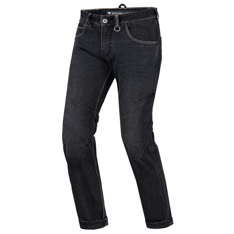 Shima Devon Black Motorcycle Jeans