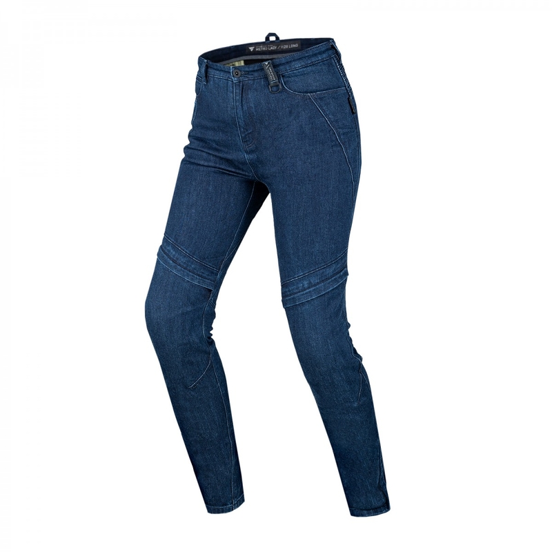 Damskie jeansy motocyklowe Shima Metro ciemnoniebieskie