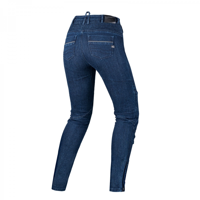 Damskie jeansy motocyklowe Shima Metro ciemnoniebieskie