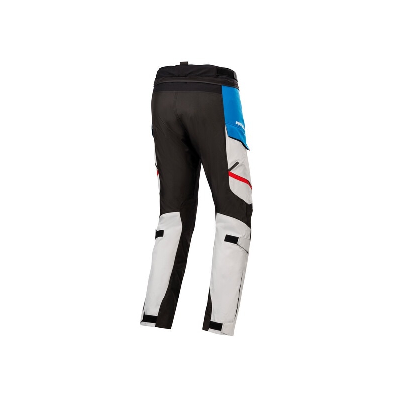 Spodnie motocyklowe Alpinestars Andes Drystar Honda jasnoszaro-czarno-niebiesko-czerwone