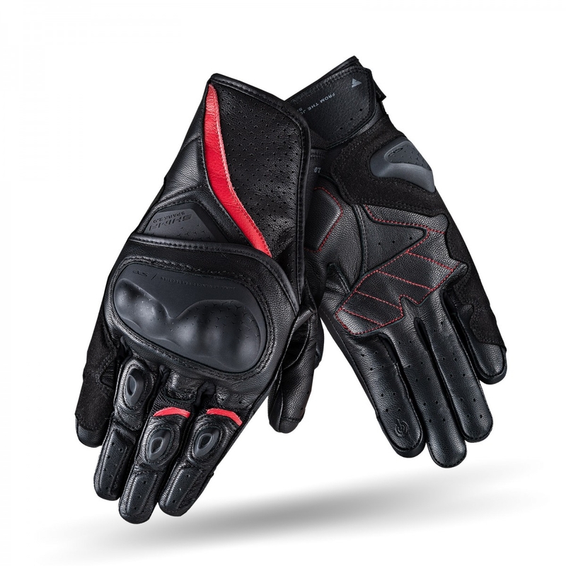 Rękawice motocyklowe Shima Spark 2.0 black-red