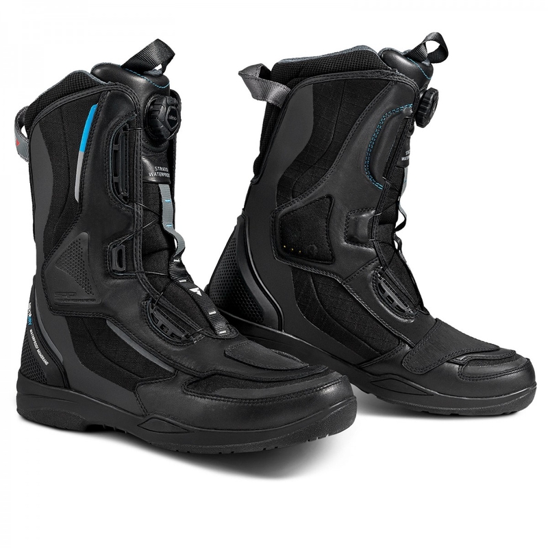 Buty motocyklowe Shima Strato WP w kolorze czarnym