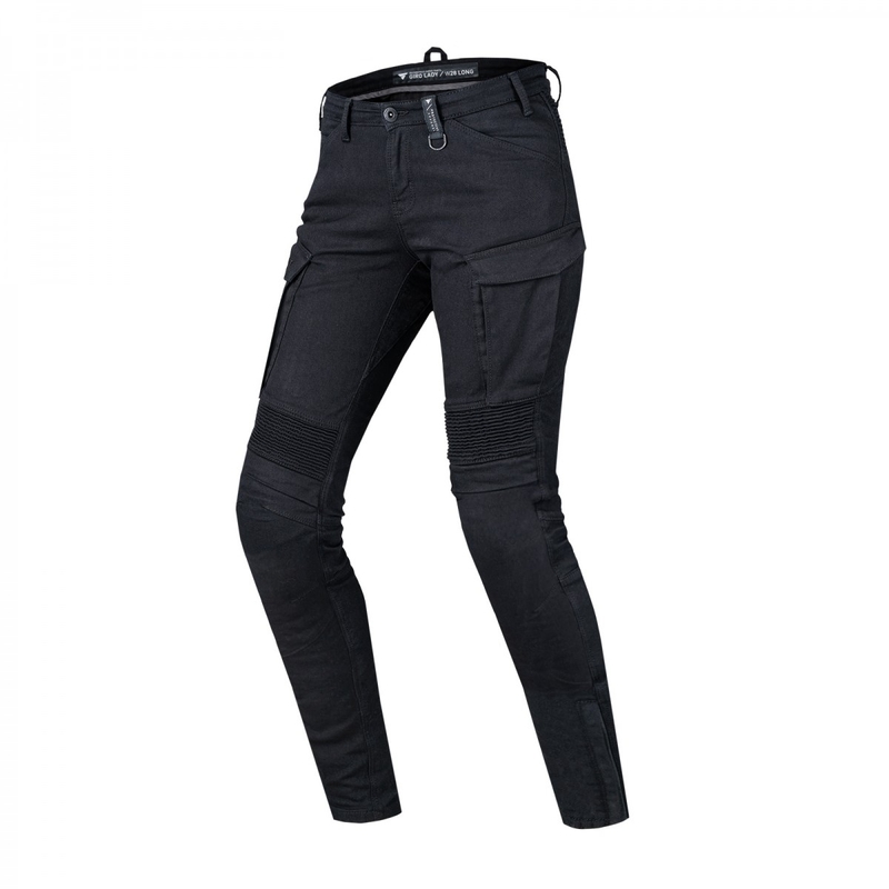 Damskie jeansy motocyklowe Shima Giro 2.0 Black. wyprzedaż