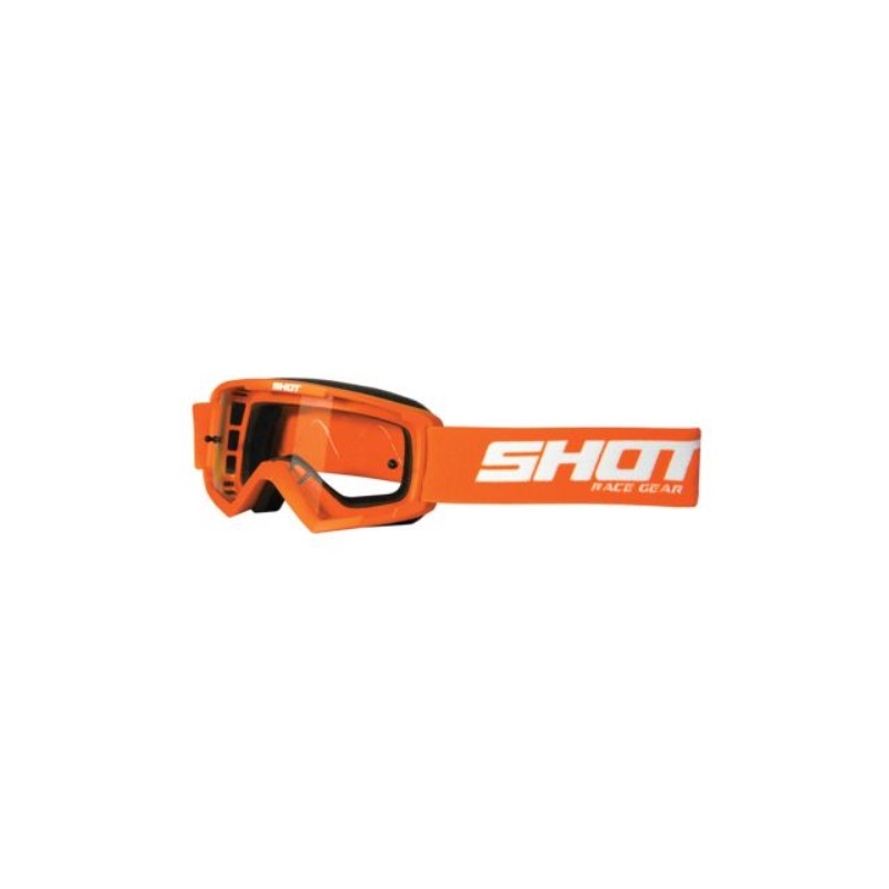 Dziecięce gogle motocrossowe Shot Rocket fluo pomarańczowe