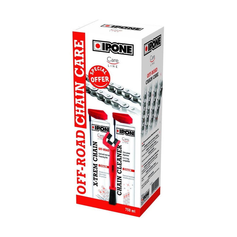 Zestaw do czyszczenia i smarowania Ipone Off Road Chain Care