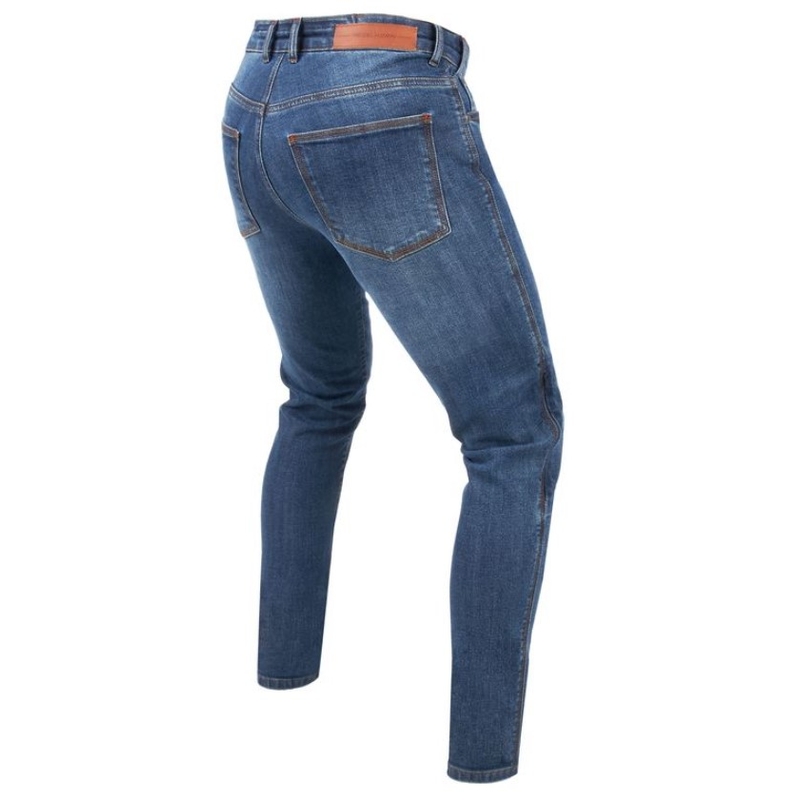 Jeansy motocyklowe Rebelhorn Classic III SF washed blue wyprzedaż
