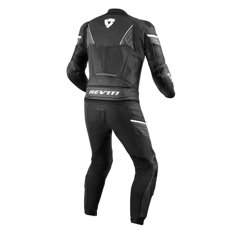 Czarno-biały kombinezon motocyklowy Revit Beta wyprzedaż