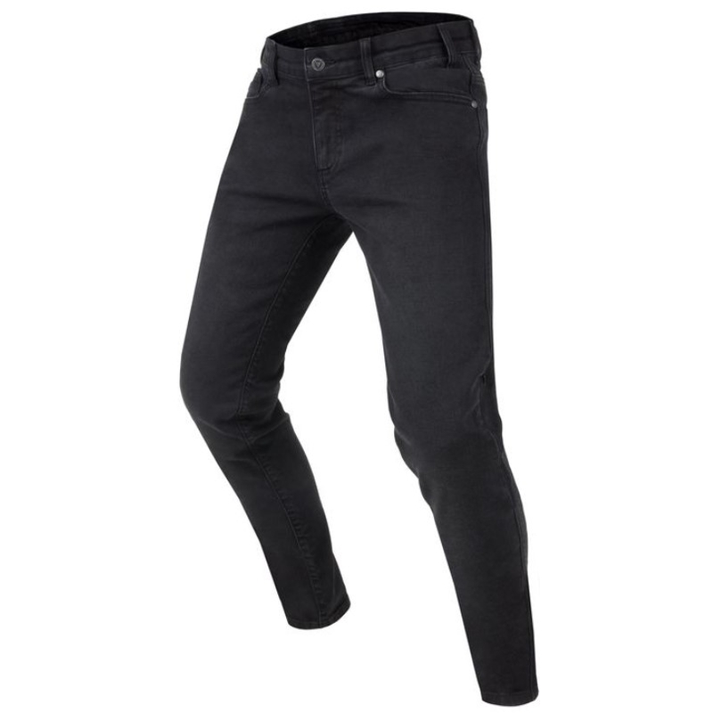 Damskie jeansy motocyklowe Rebelhorn Classic III SK washed w kolorze czarnym wyprzedaż