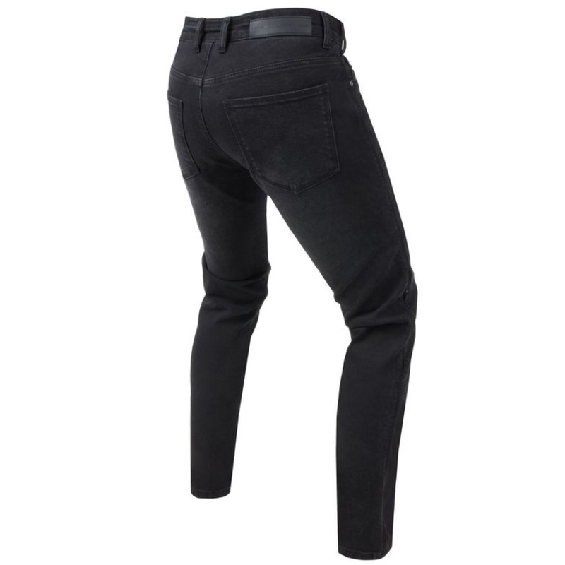 Damskie jeansy motocyklowe Rebelhorn Classic III SK washed w kolorze czarnym wyprzedaż