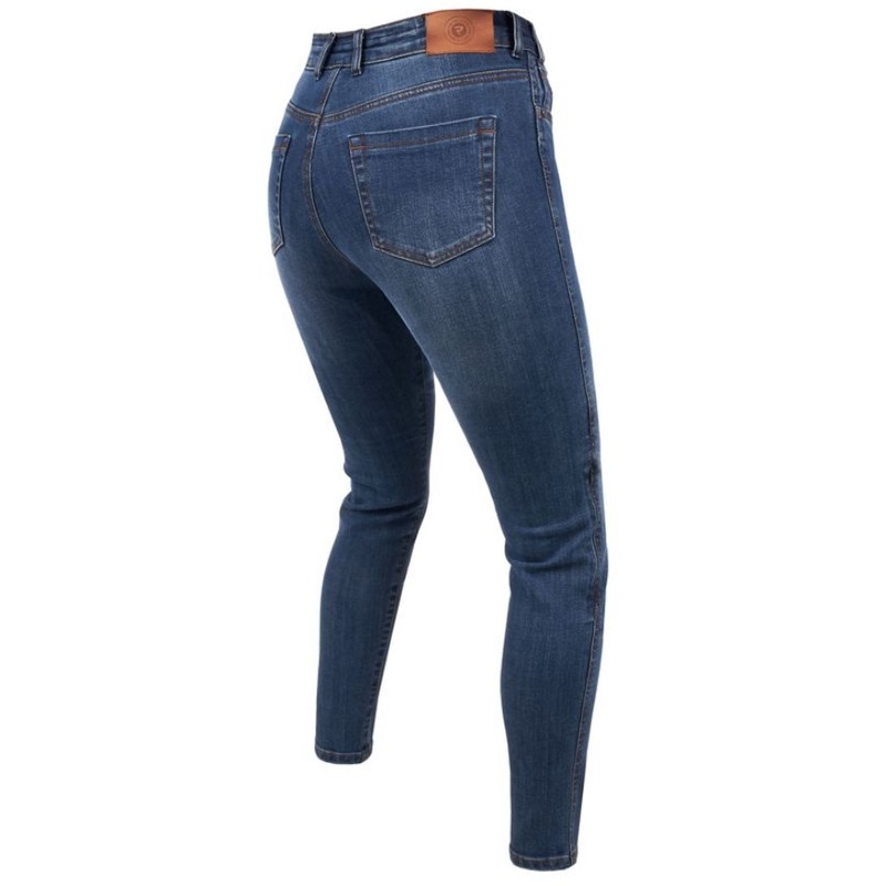 Damskie jeansy motocyklowe Rebelhorn Classic III SK washed blue. wyprzedaż