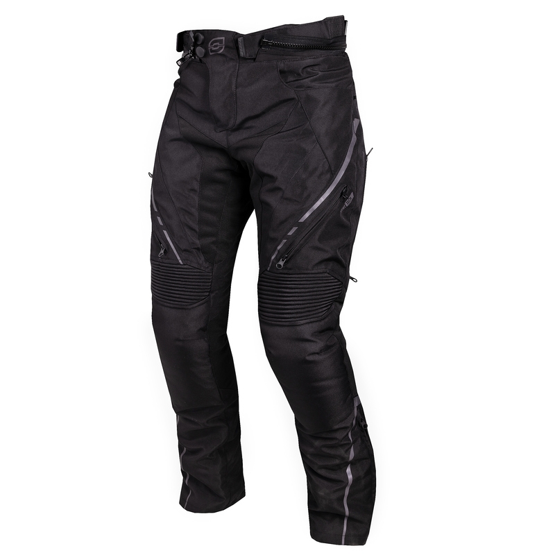 Damskie spodnie motocyklowe Ozone Leya czarne outlet wyprzedaż