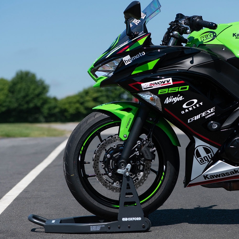 Przedni stojak motocyklowy Oxford ZERO-G LITE aluminium