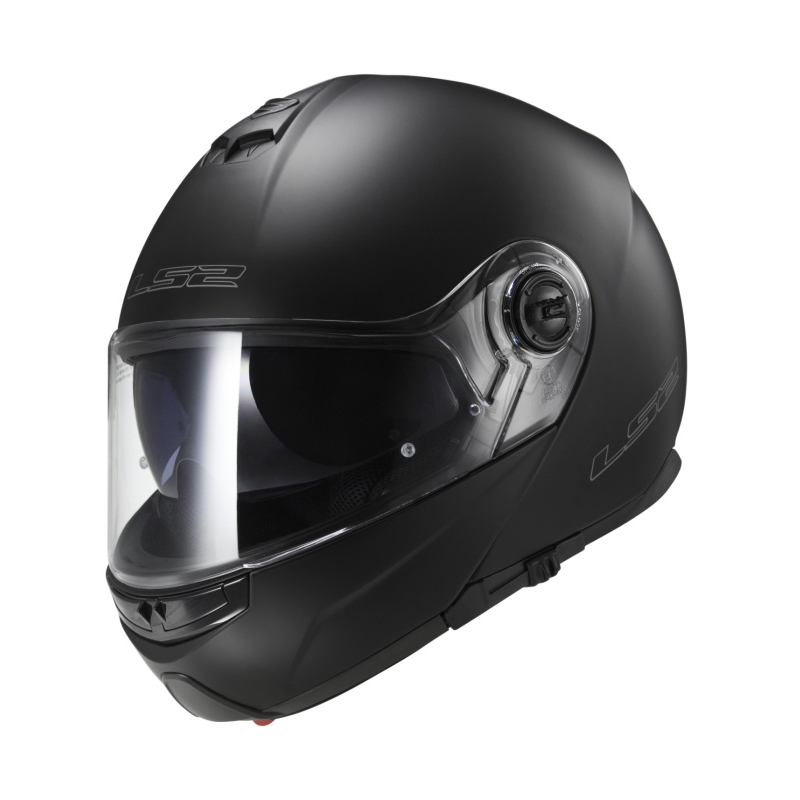 Szczękowy kask motocyklowy LS2 FF325 Strobe czarny matowy - II. jakość