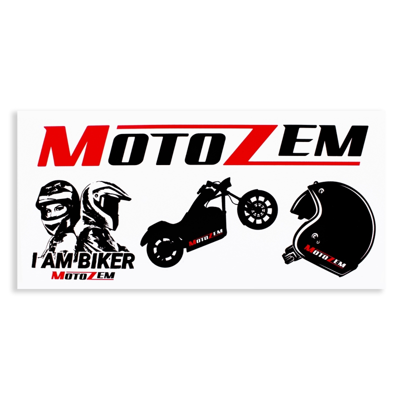 Zestaw naklejek MotoZem Chopper